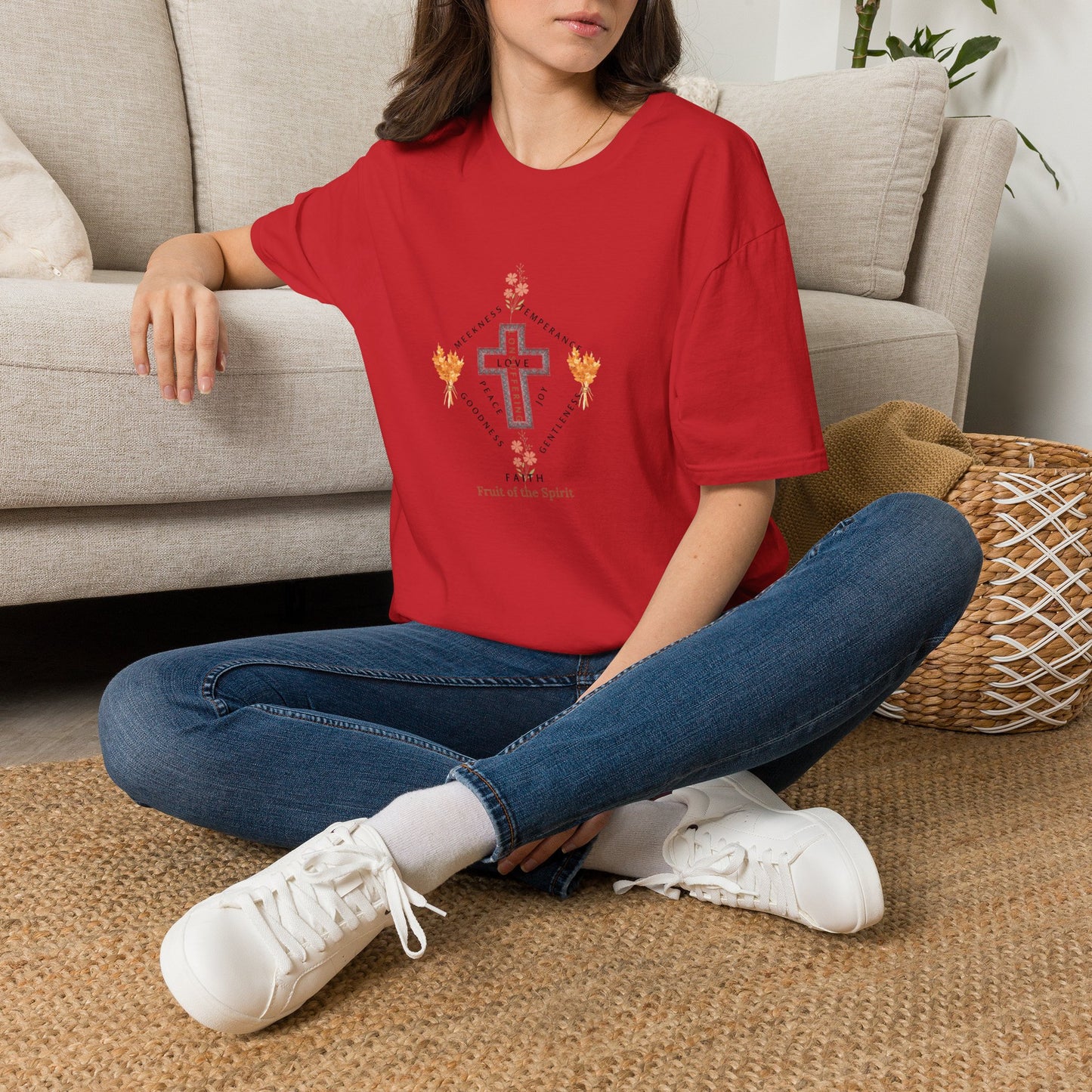 Faith Cross T-Shirt — Inspirational Christian Tee