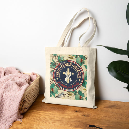 Faith • Family • Freedom Tote