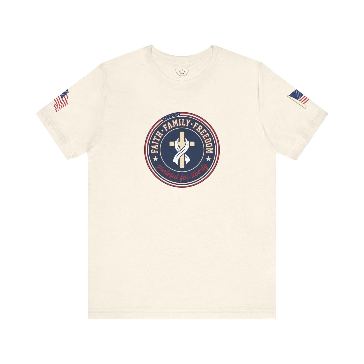 Faith Family Freedom Tee | Patriotic t-shirt