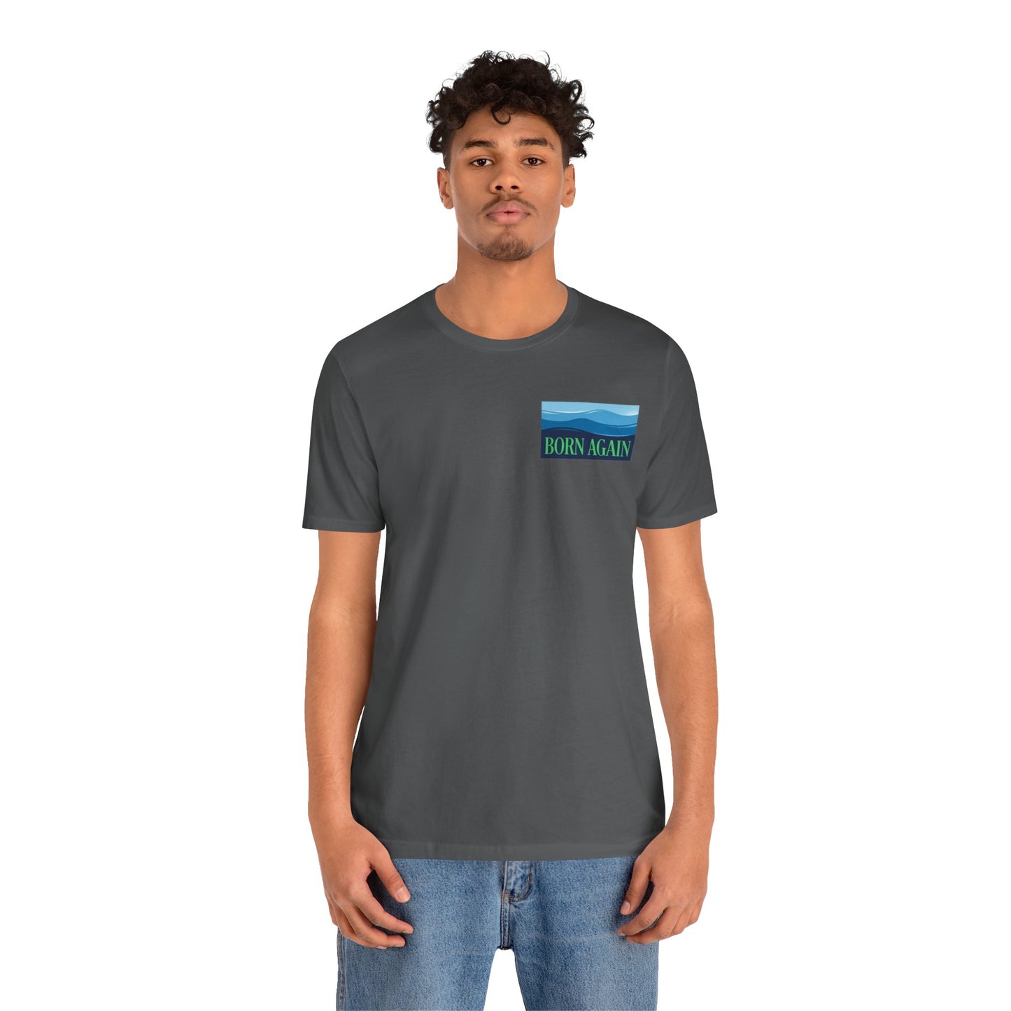 Born Again Ocean Tee - Spiritual Revival Graphic T-Shirt