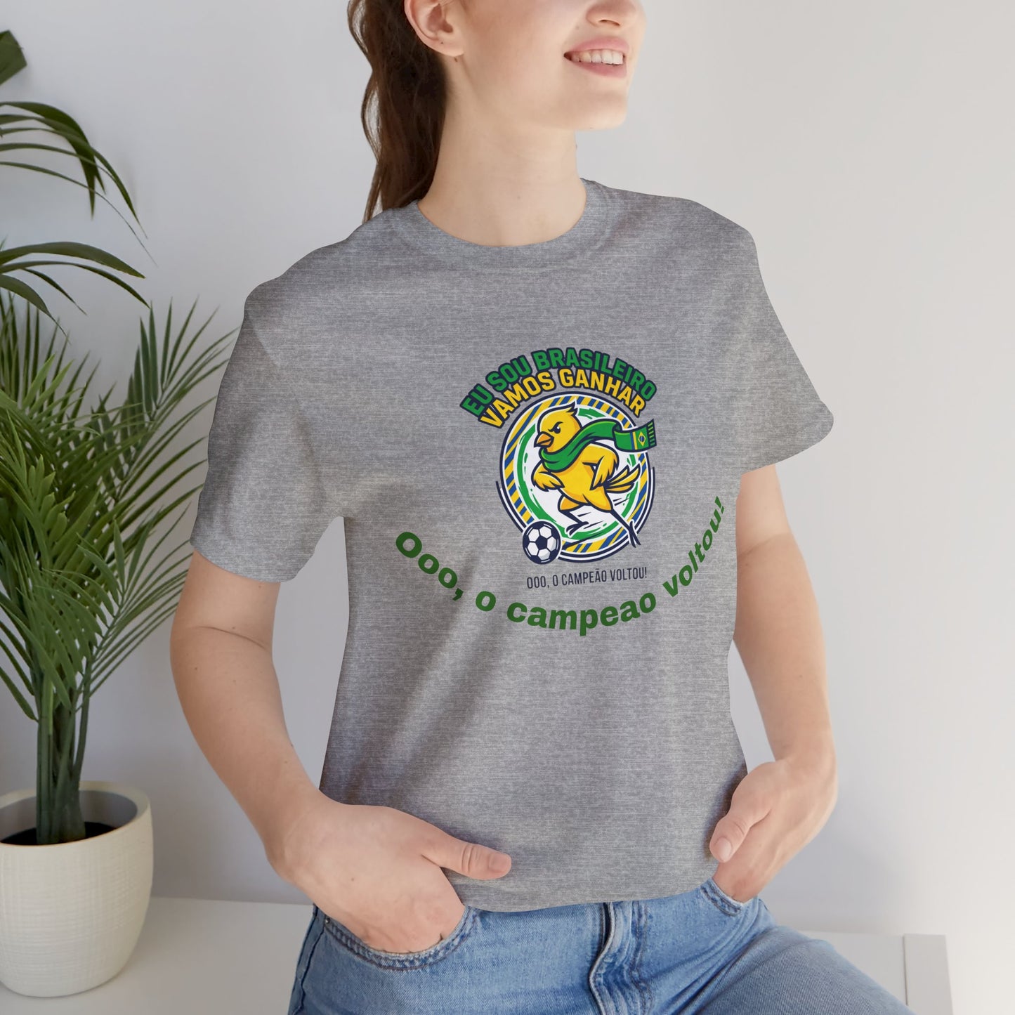 Brazil Soccer Tee | Country Pride, Retro Championship
