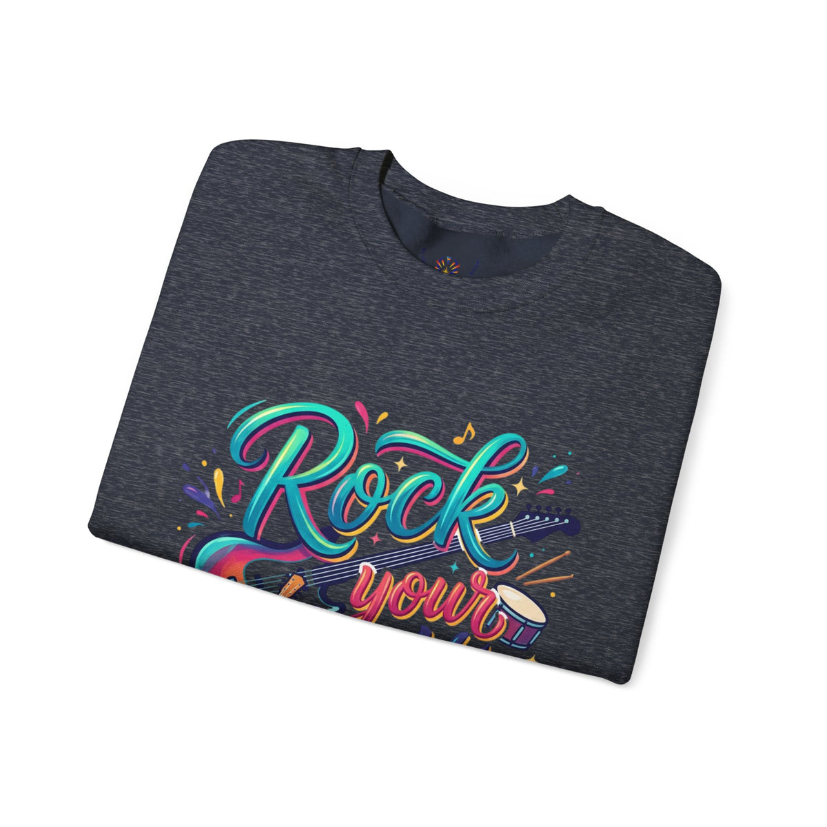 Rock Your Faith Sweatshirt — Christian Music Graphic Crewneck