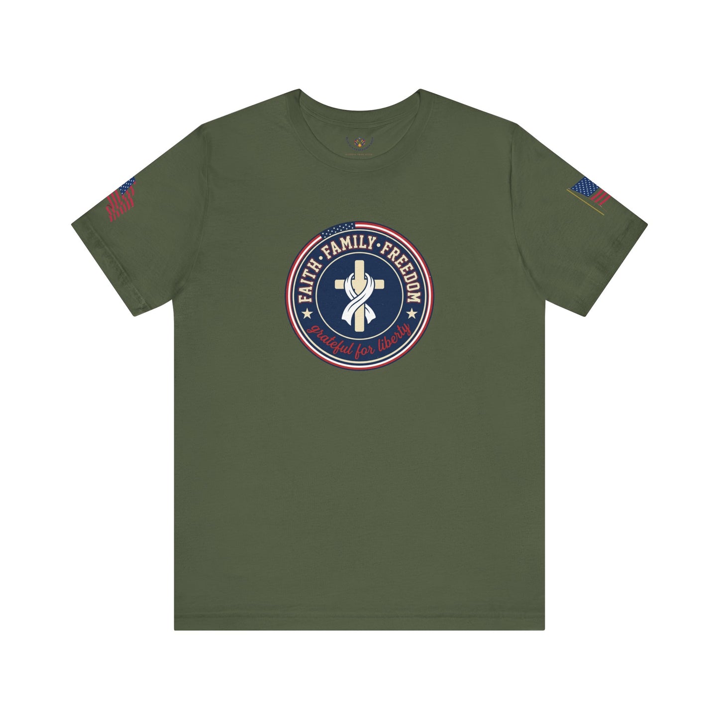 Faith Family Freedom Tee | Patriotic t-shirt
