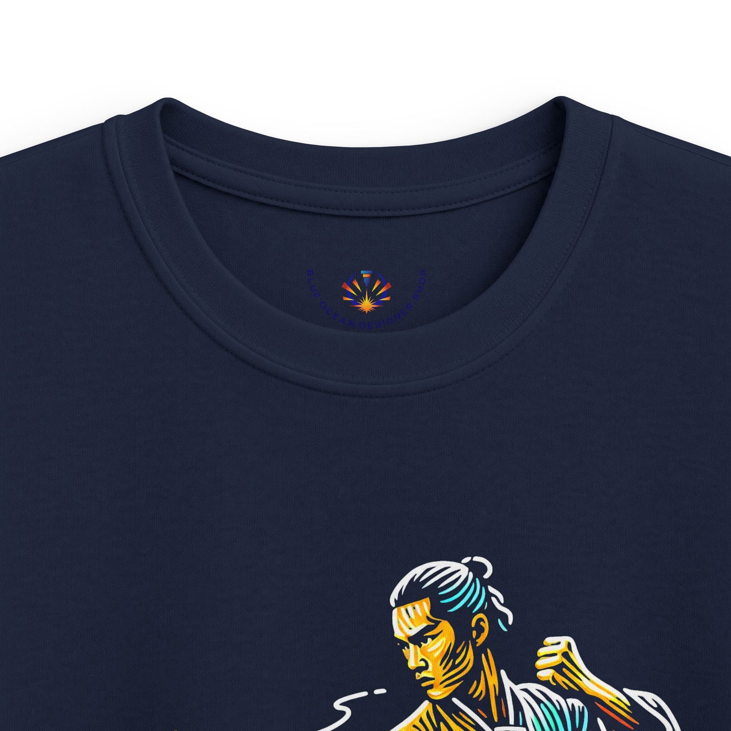 Kids Martial Arts T-Shirt — Colorful Kung Fu Graphic Tee for Boys & Girls