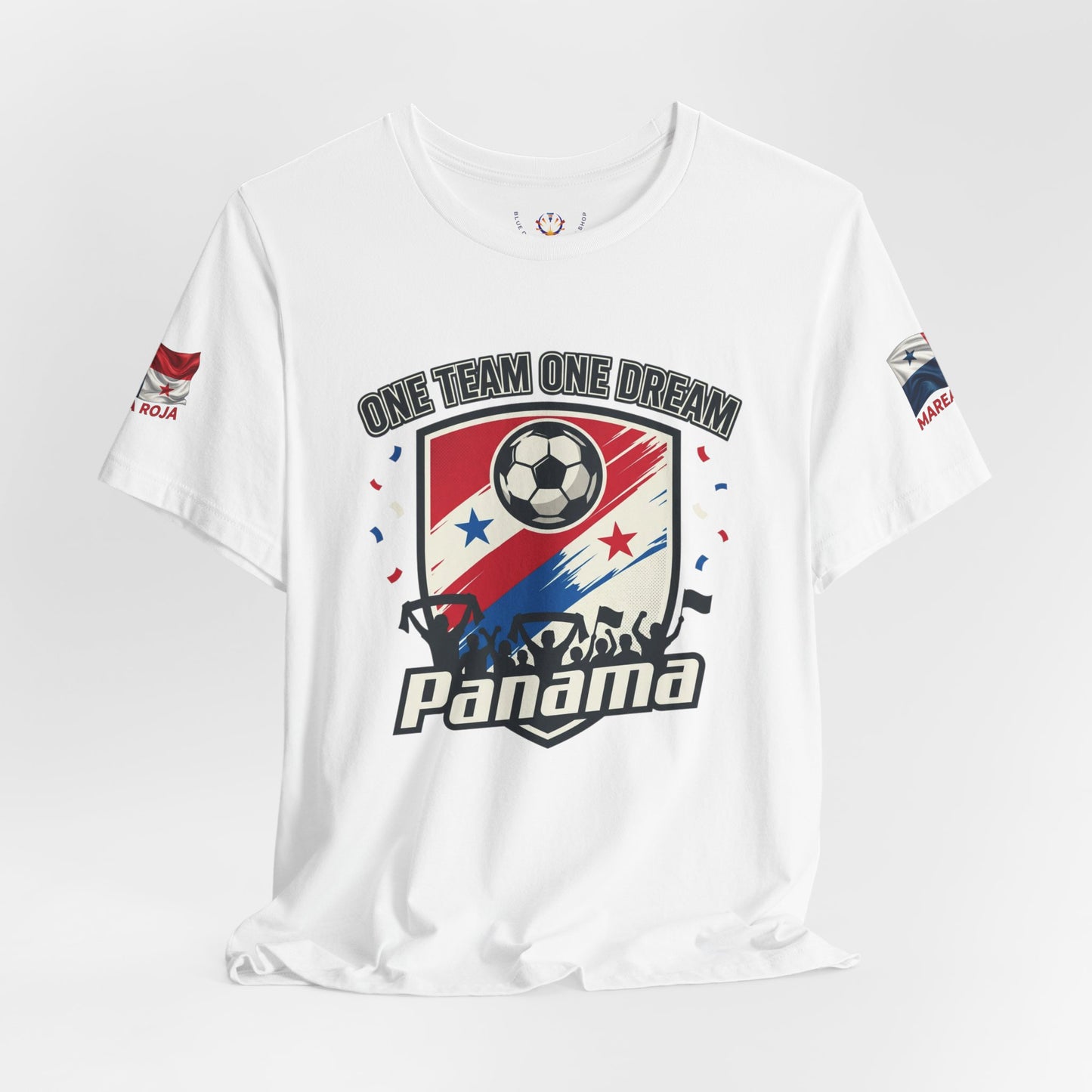 Panama Retro Soccer Crest Tee | country pride, championship season