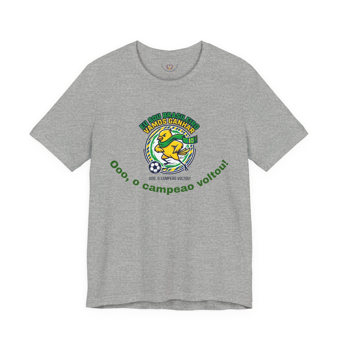 Brazil Soccer Tee | Country Pride, Retro Championship