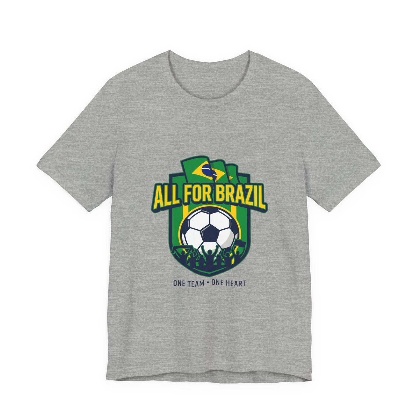 All For Brazil Soccer Shirt | Retro Soccer, Country Pride
