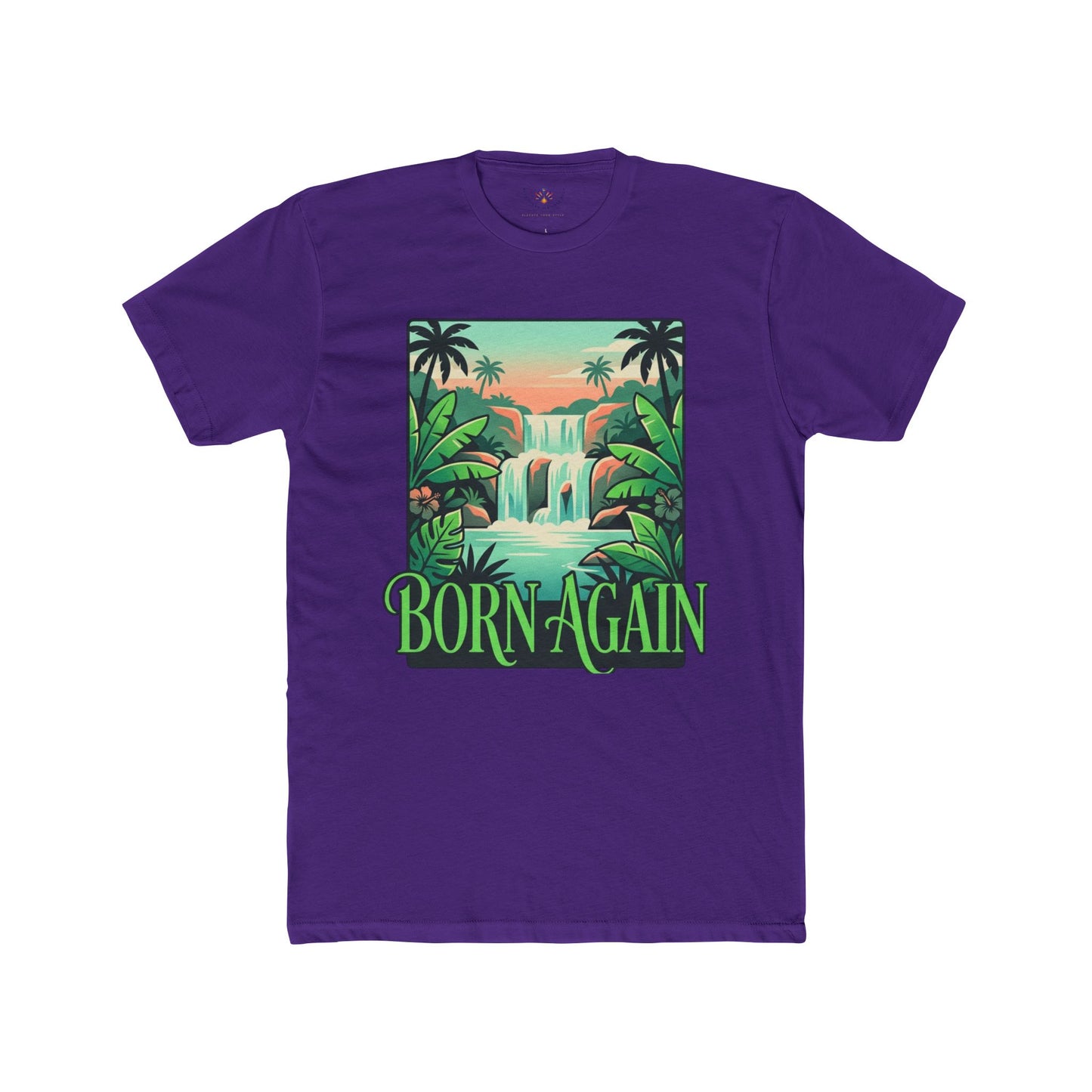 Born Again Waterfall Tee