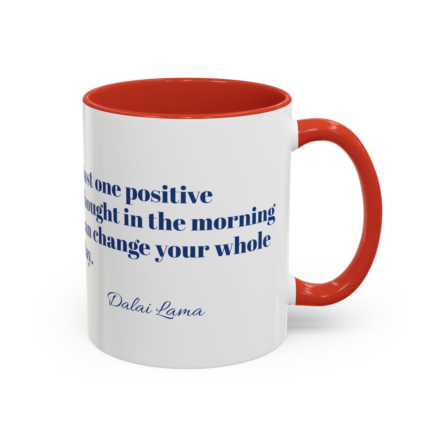 Positive Attitude Accent Coffee Mug (11, 15oz)