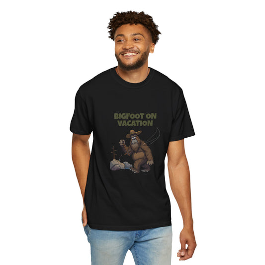 Bigfoot On Vacation T-Shirt