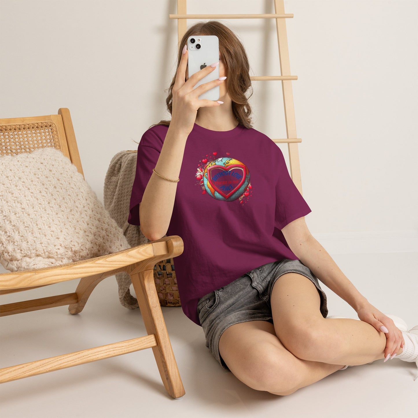 Camiseta unisex de algodón grueso