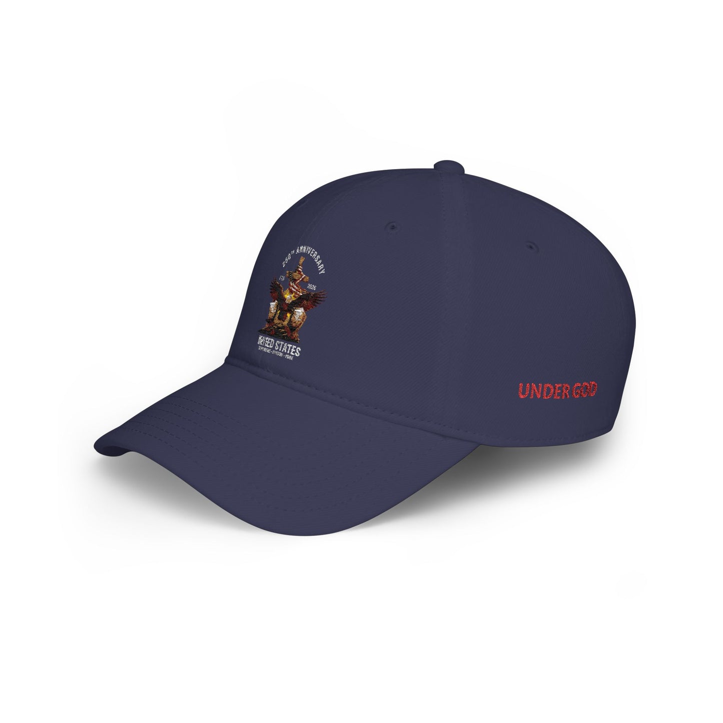 Low Profile Baseball Cap — 250th Anniversary United States Eagle Emblem