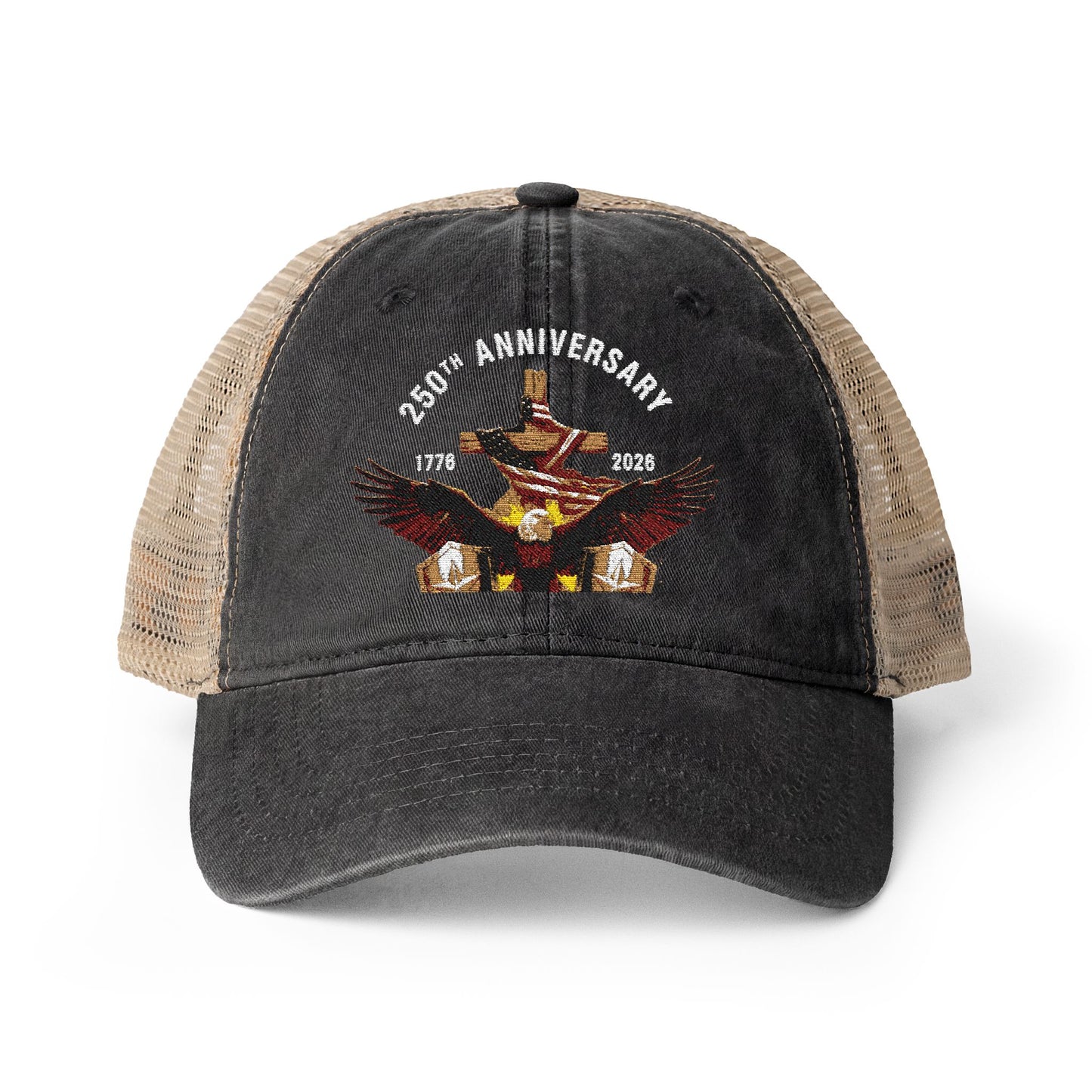 Women's Washed Mesh-Back Cap