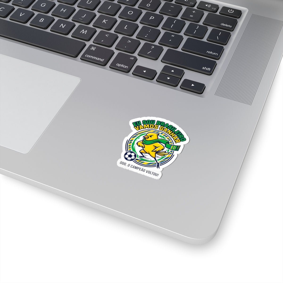 Brazil Soccer Pride Sticker | national colors, retro supporters