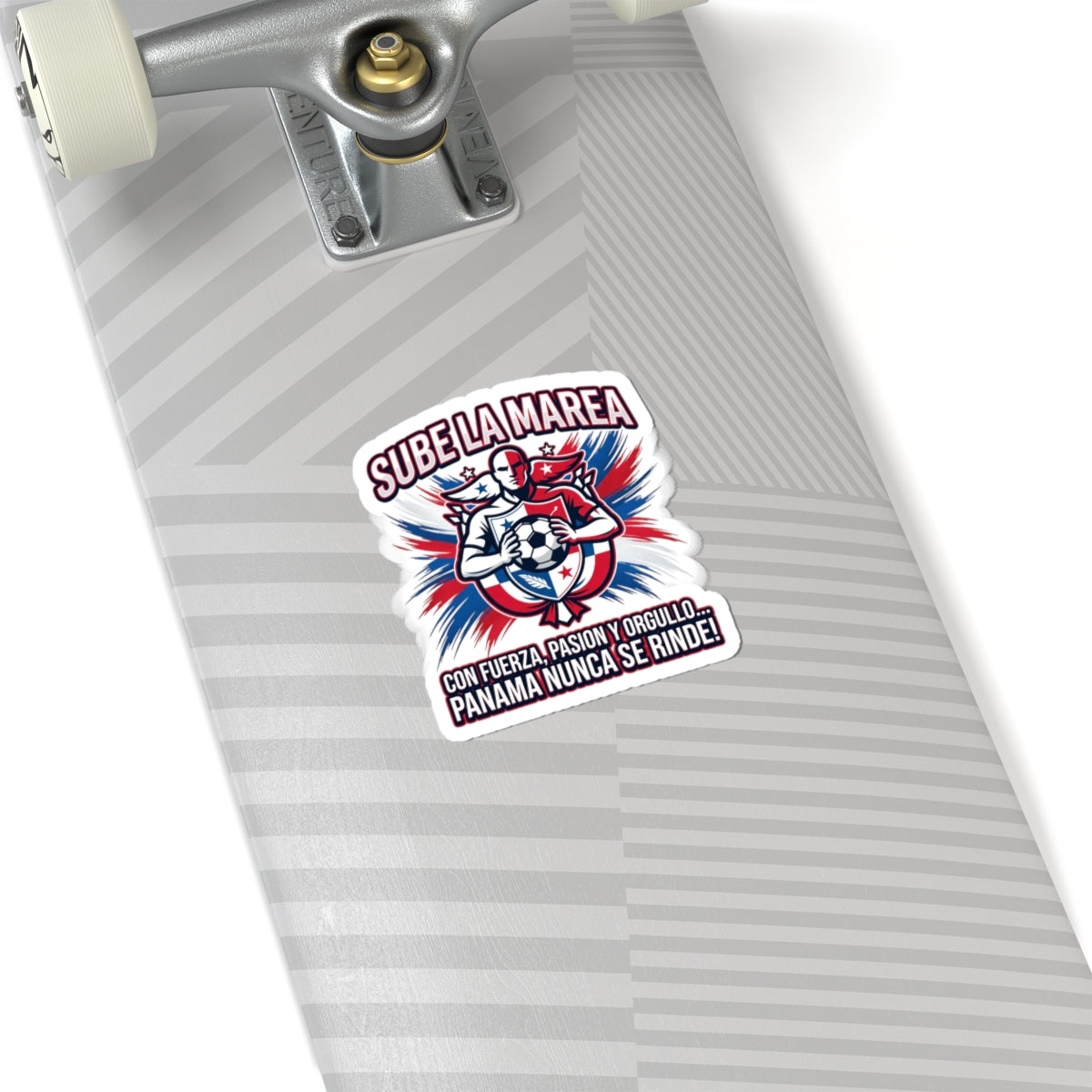 Sube La Marea Panama Pride Kiss-Cut Sticker | Retro Soccer, National Colors