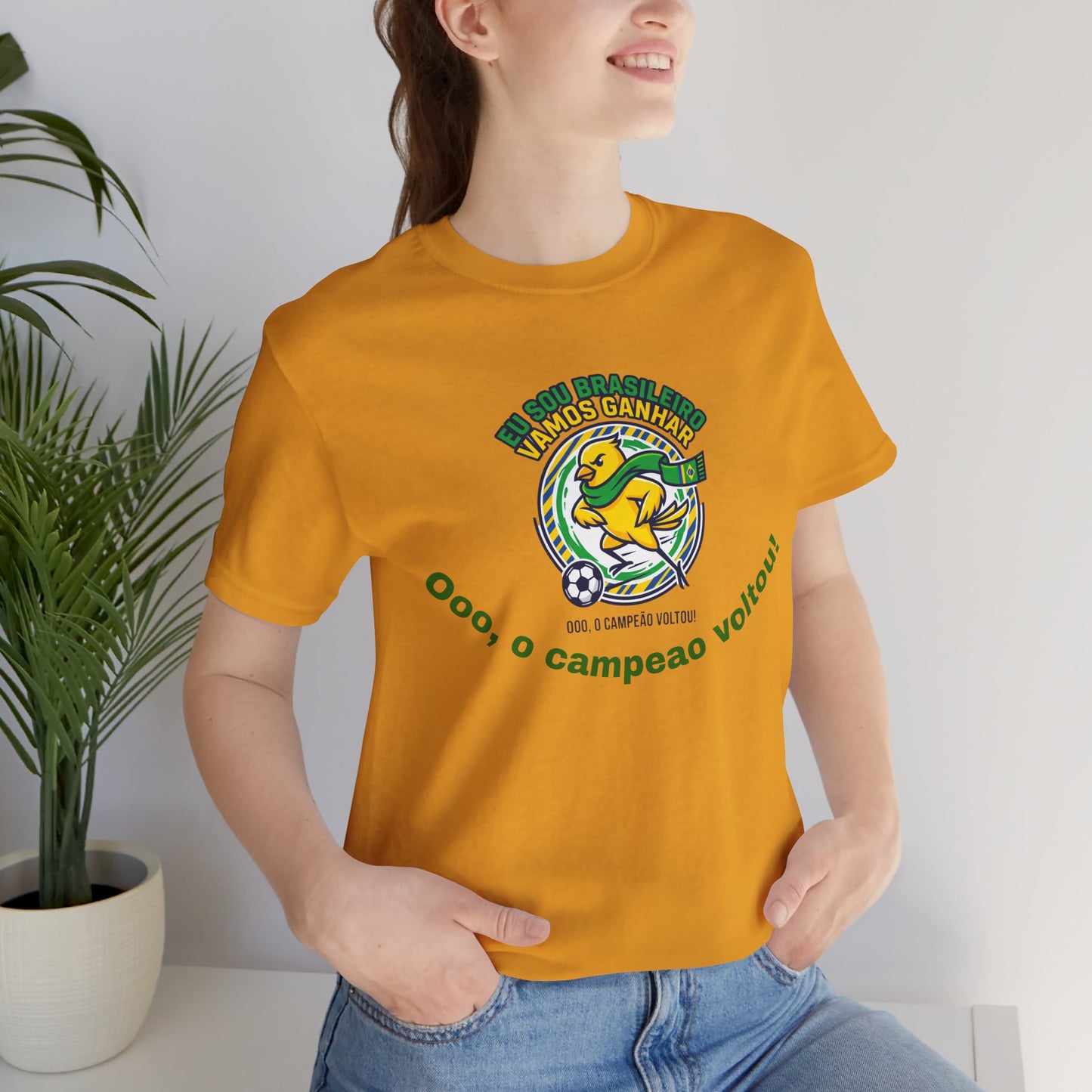 Brazil Soccer Tee | Country Pride, Retro Championship