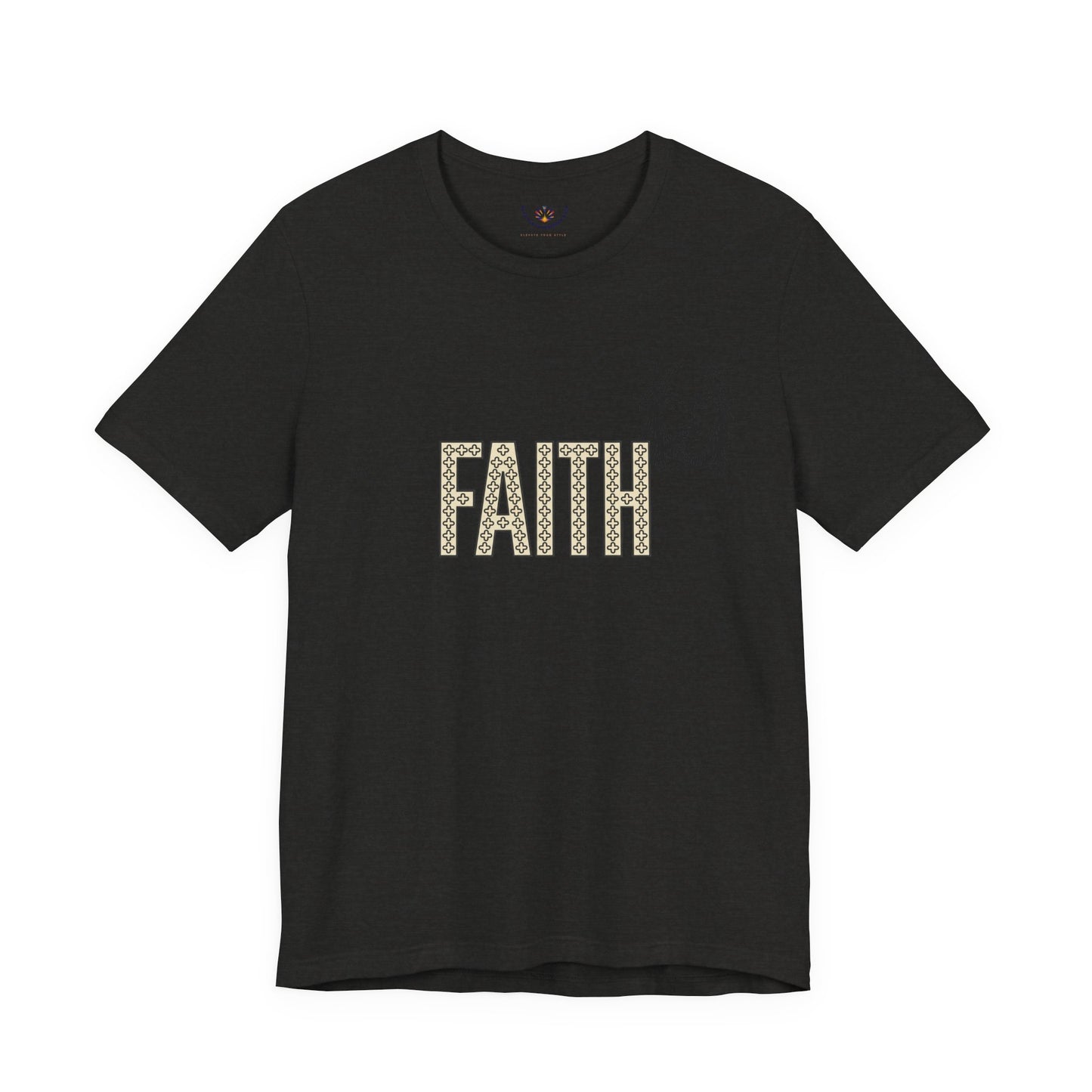 Faith Graphic Tee — Jesus Face Christian T-Shirt