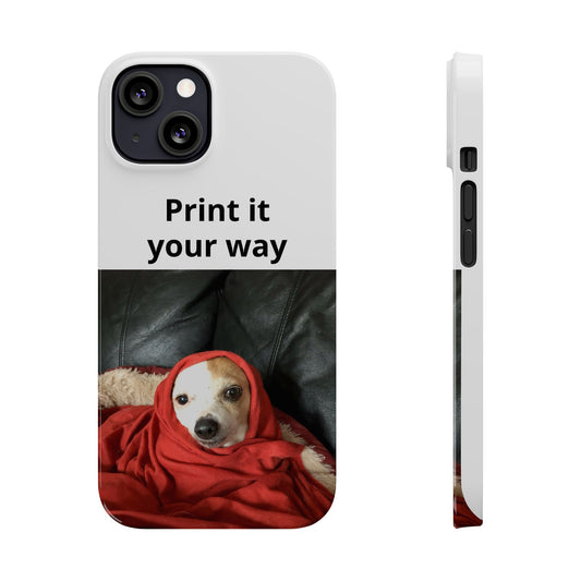 Personalizable Slim Phone Cases
