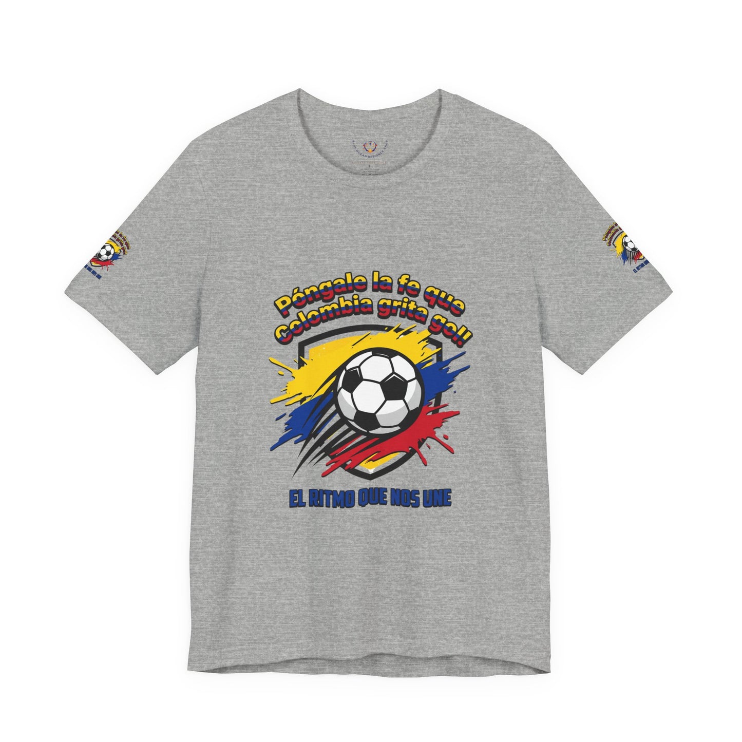 Colombia Pride Soccer Tee | Retro soccer, national colors