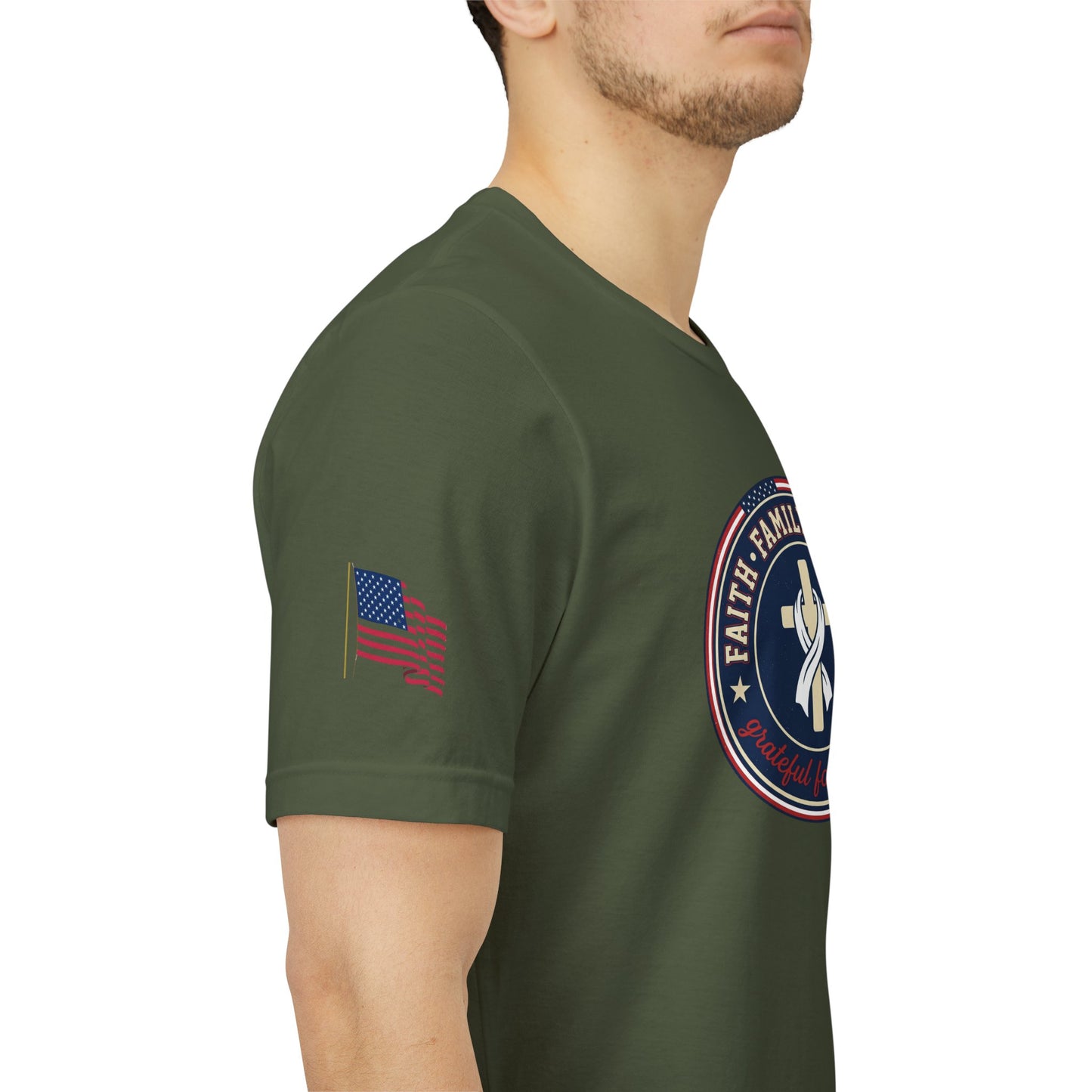 Faith Family Freedom Tee | Patriotic t-shirt