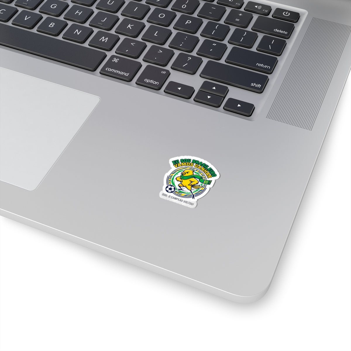 Brazil Soccer Pride Sticker | national colors, retro supporters