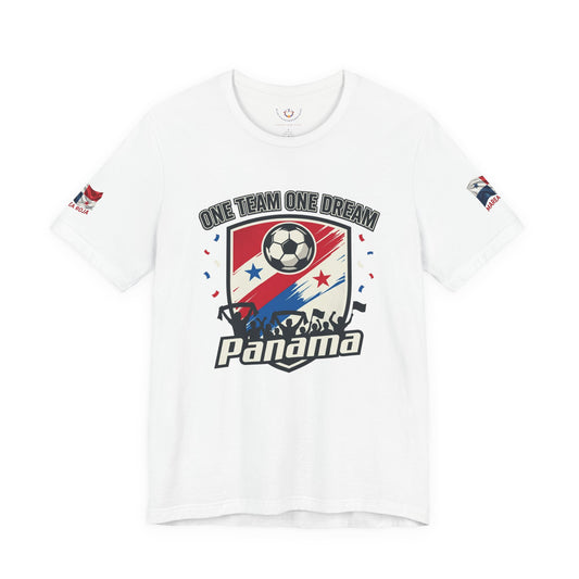 Panama Retro Soccer Crest Tee | country pride, championship season