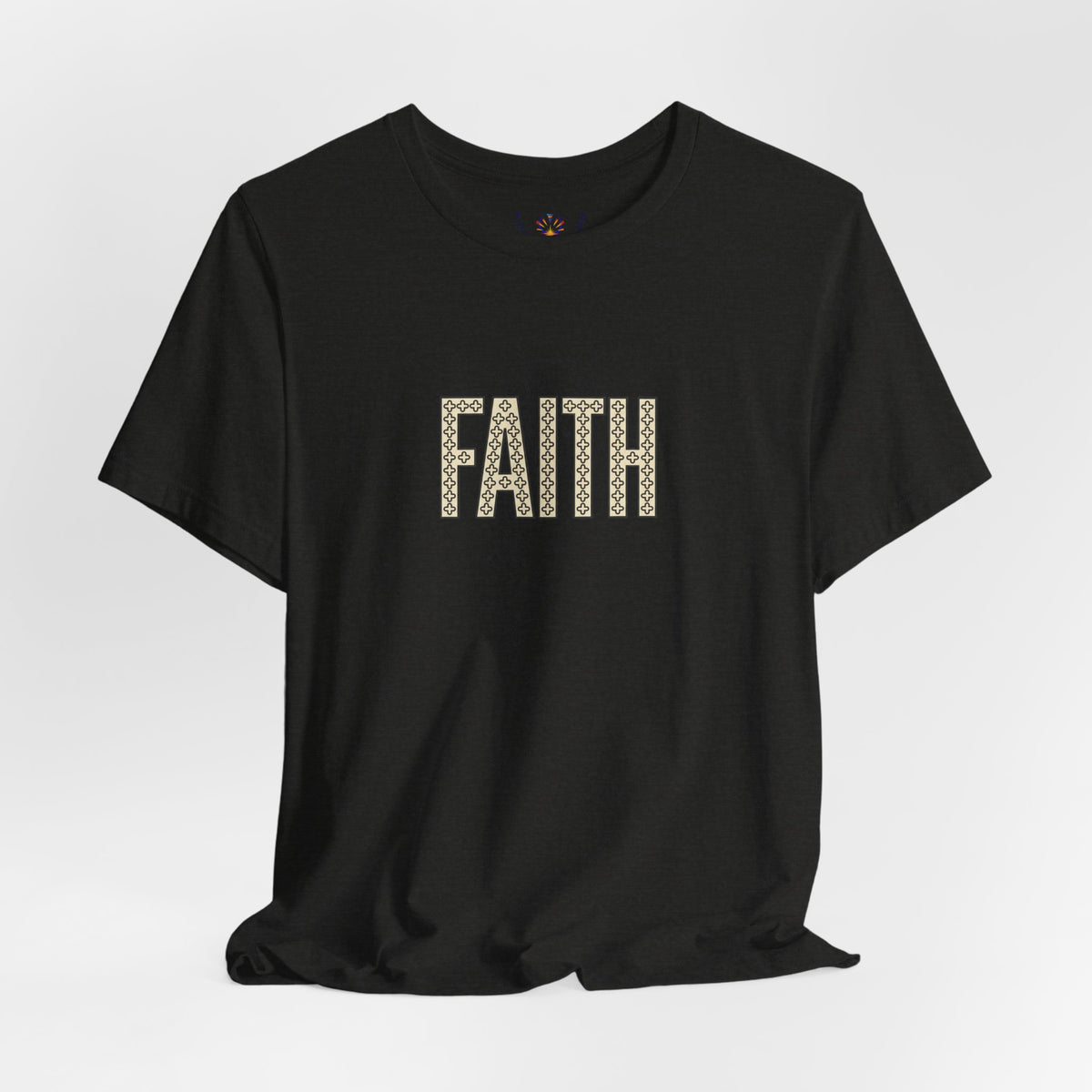 Faith Graphic Tee — Jesus Face Christian T-Shirt