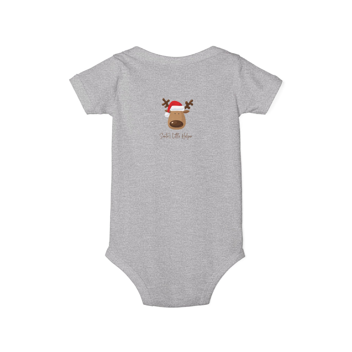 Reindeer Baby Onesie - Cute 'Tis the Season Infant Bodysuit, Christmas Holiday Outfit