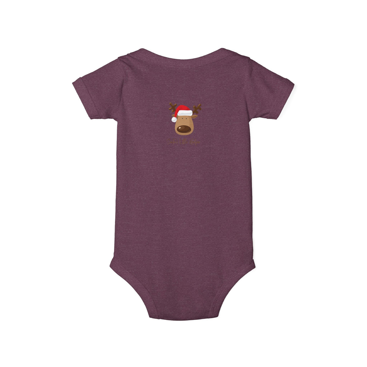 Reindeer Baby Onesie - Cute 'Tis the Season Infant Bodysuit, Christmas Holiday Outfit