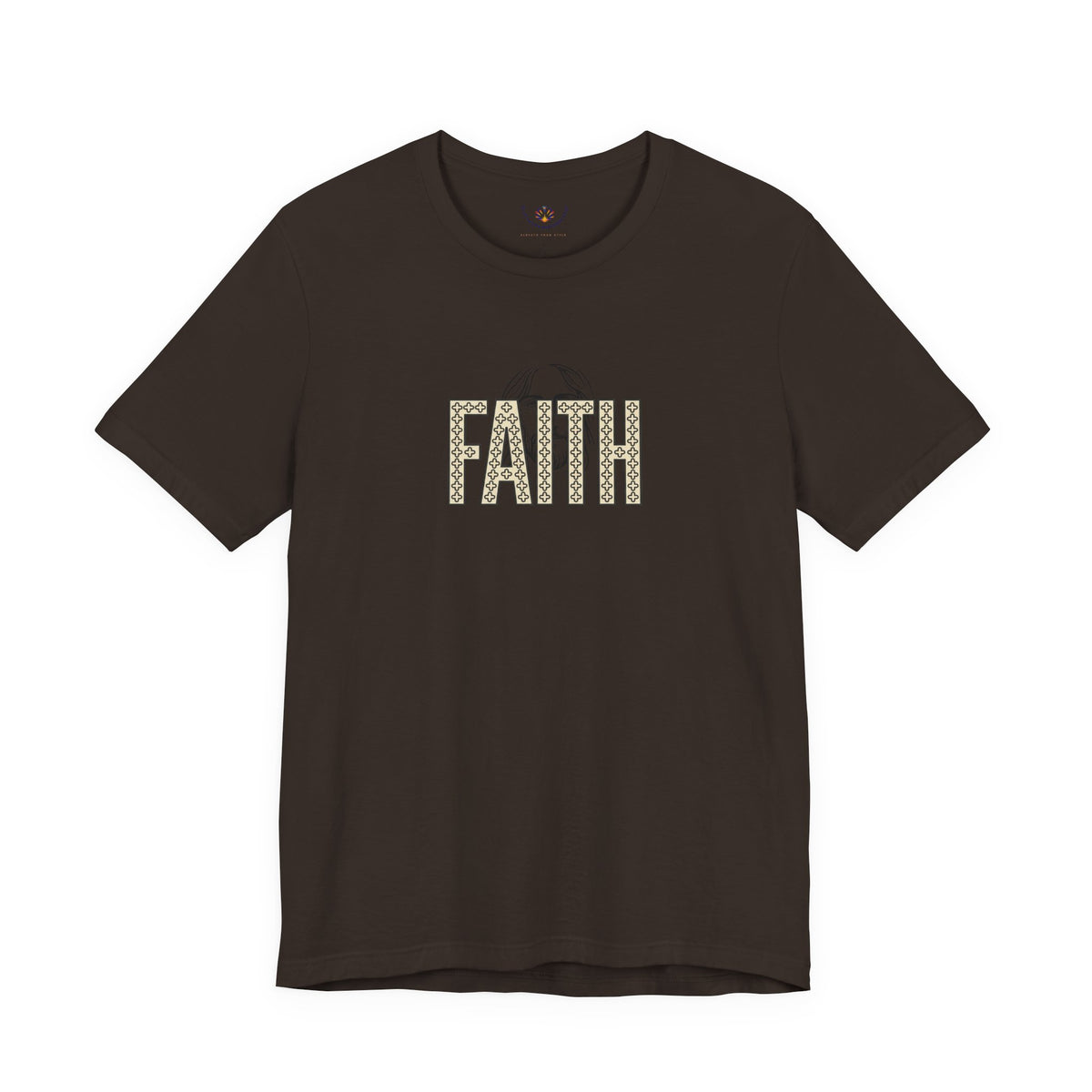 Faith Graphic Tee — Jesus Face Christian T-Shirt