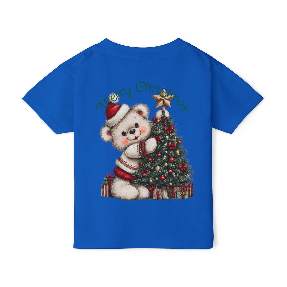 Merry Christmas Bear Toddler T-Shirt