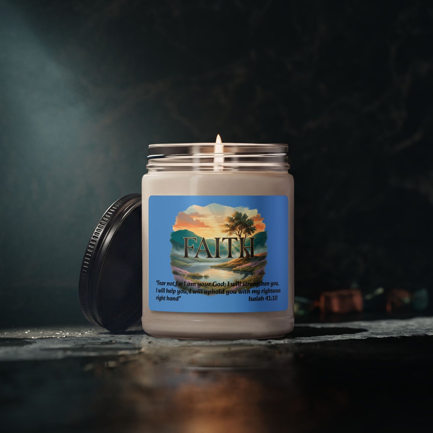 Faith Scented Soy Candle 9oz