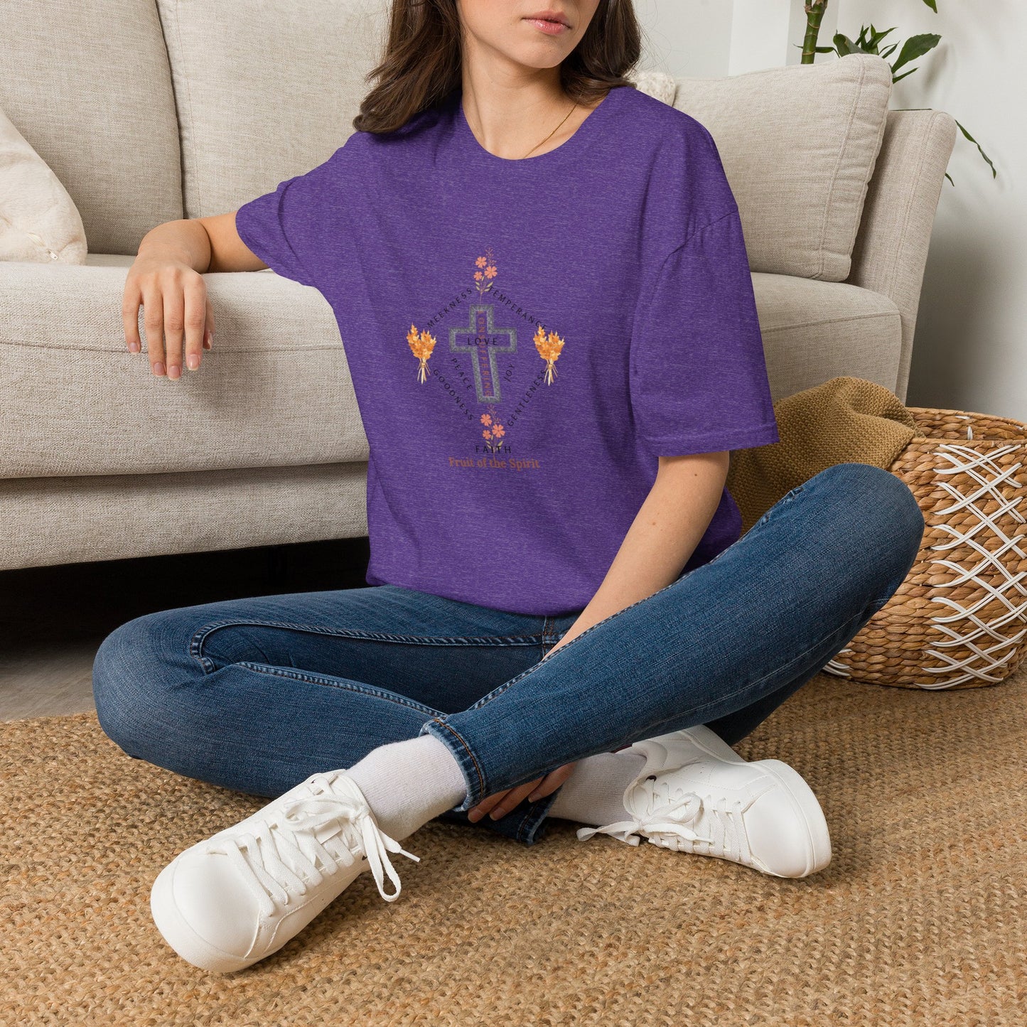 Faith Cross T-Shirt — Inspirational Christian Tee