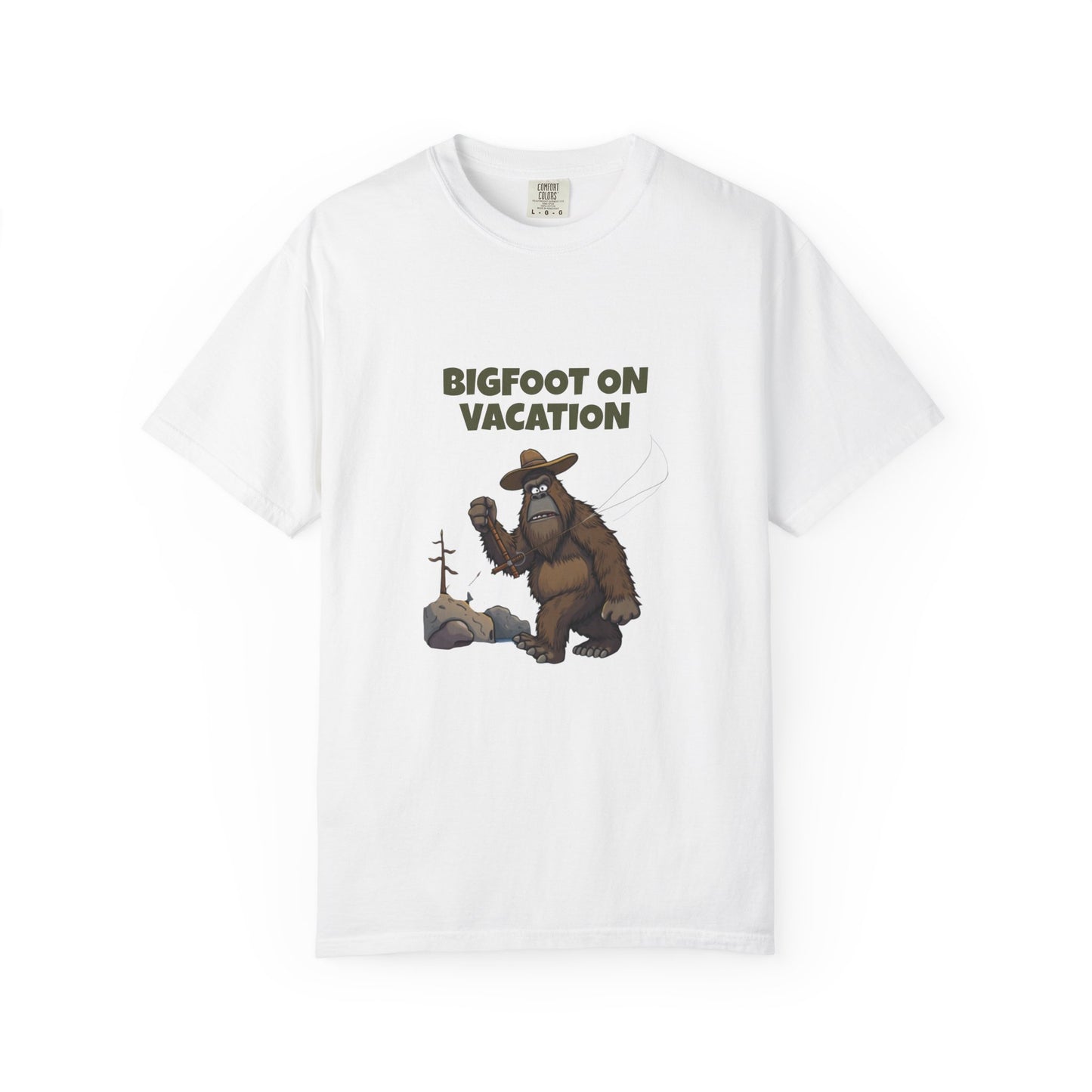 Bigfoot On Vacation T-Shirt