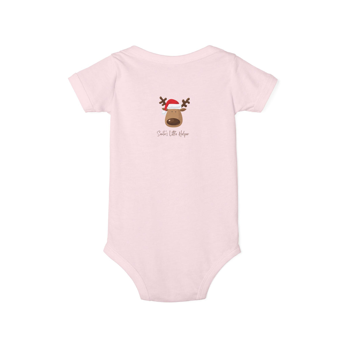 Reindeer Baby Onesie - Cute 'Tis the Season Infant Bodysuit, Christmas Holiday Outfit