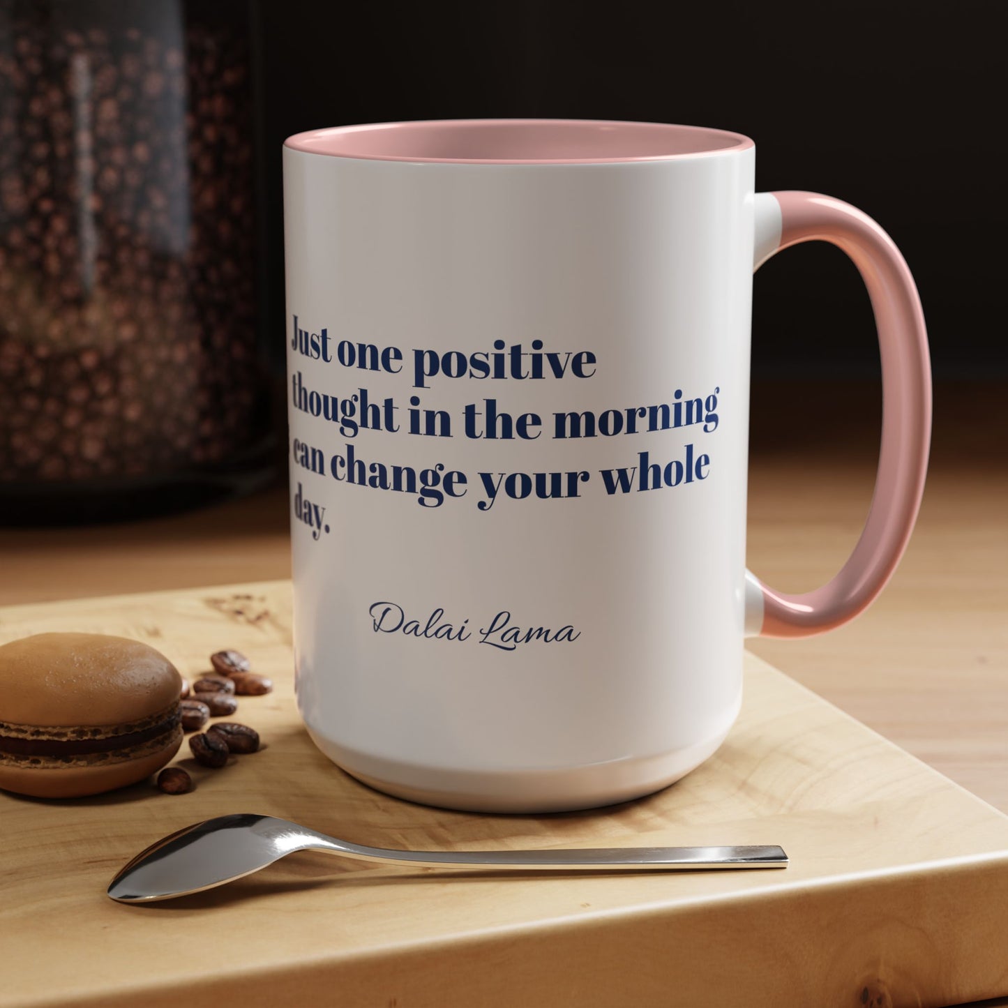 Positive Attitude Accent Coffee Mug (11, 15oz)