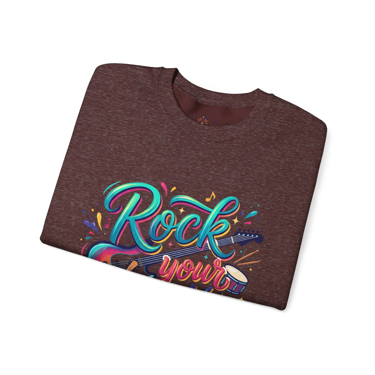 Rock Your Faith Sweatshirt — Christian Music Graphic Crewneck