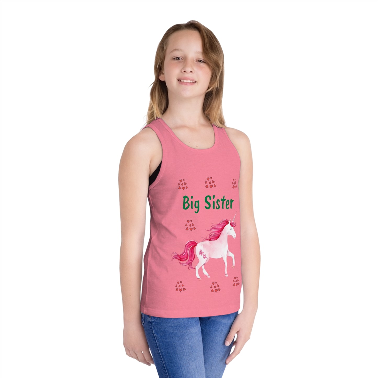 Big Sister Unicorn Tank Top