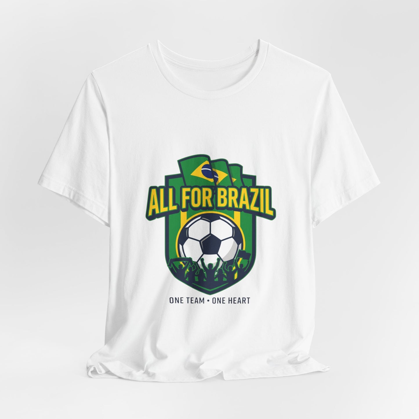 All For Brazil Soccer Shirt | Retro Soccer, Country Pride
