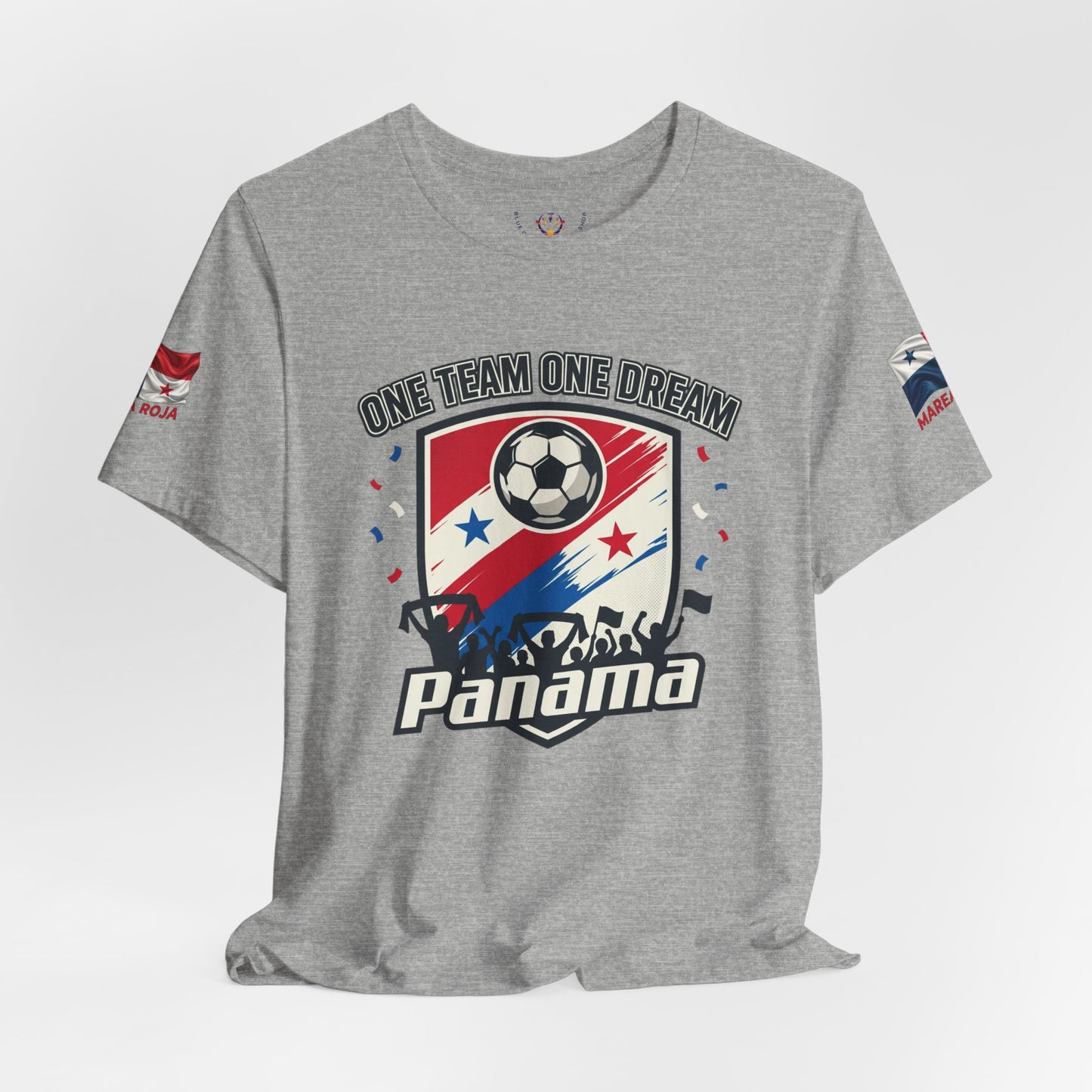 Panama Retro Soccer Crest Tee | country pride, championship season