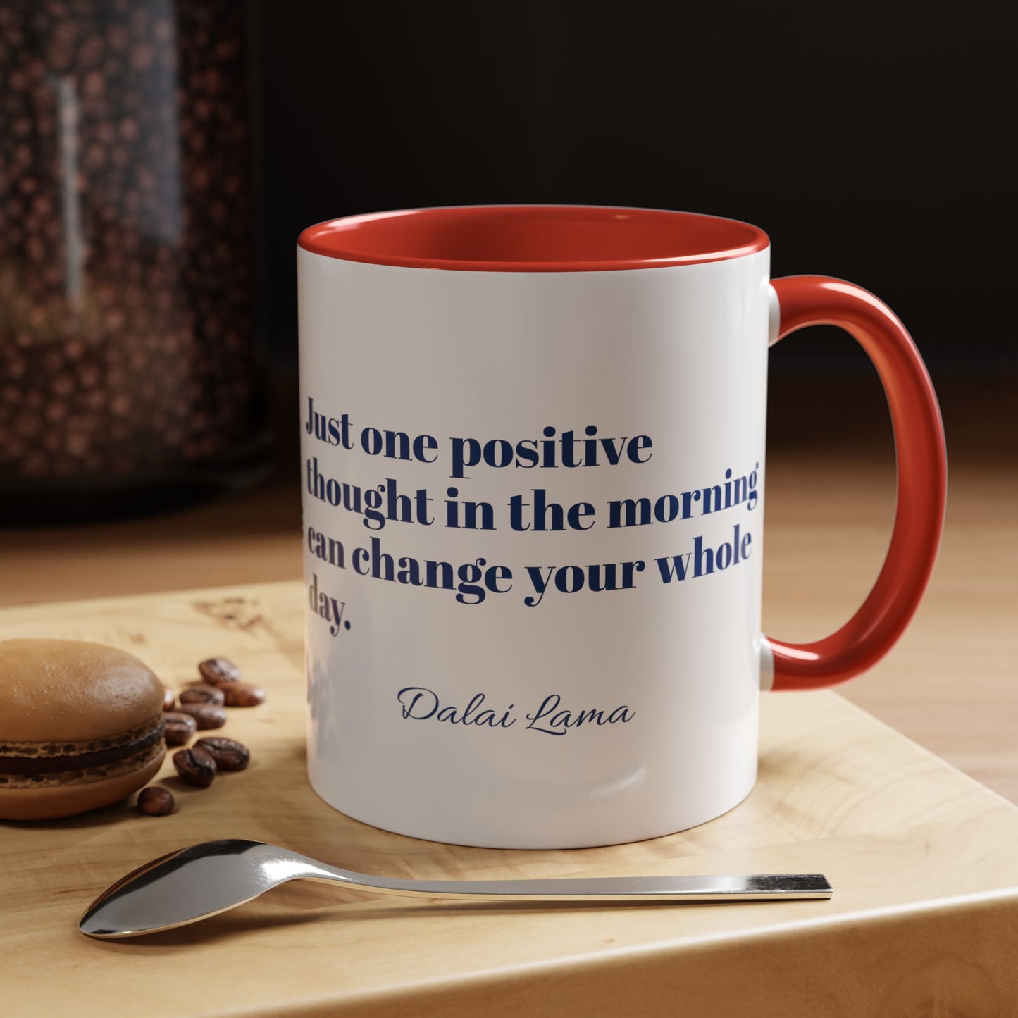 Positive Attitude Accent Coffee Mug (11, 15oz)