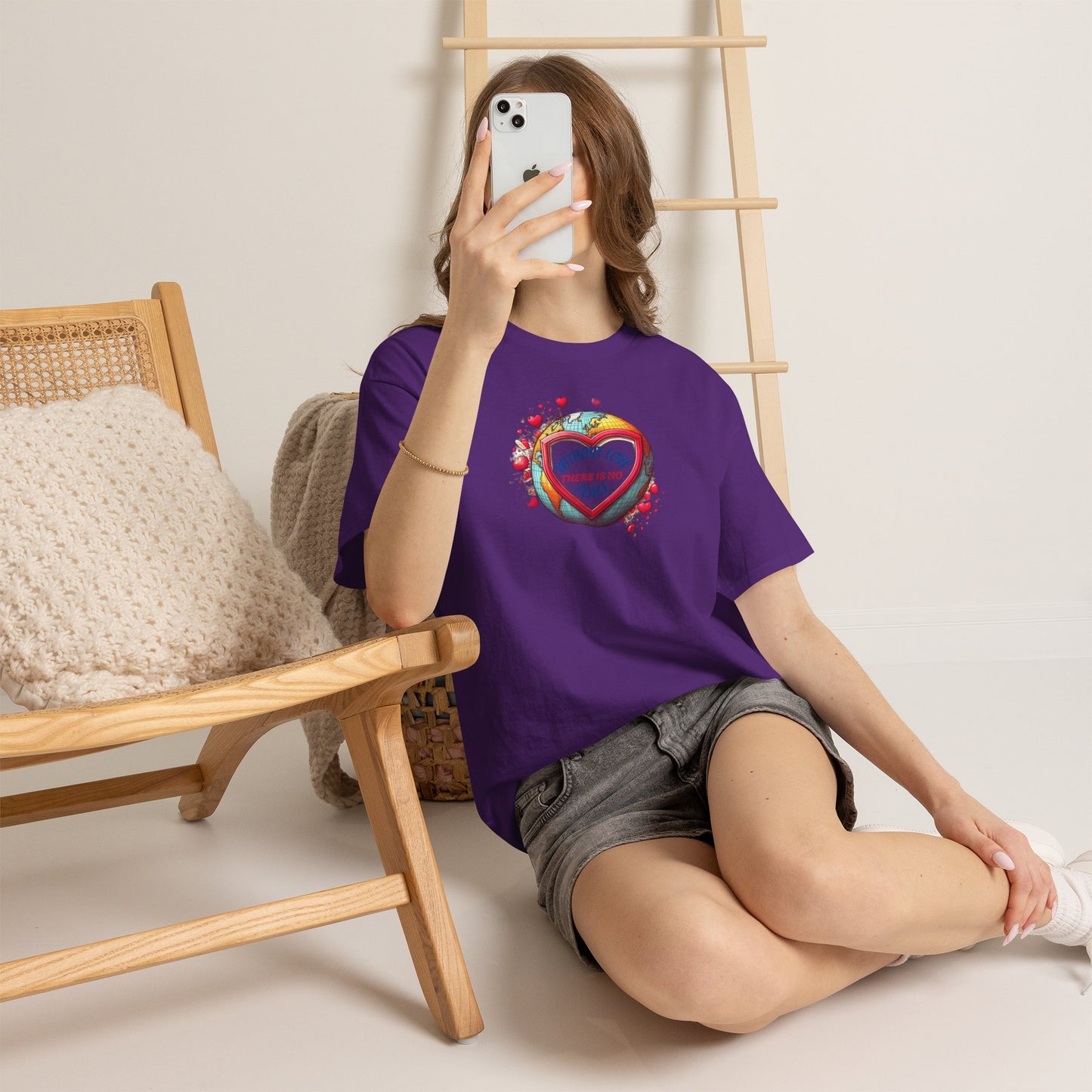 Camiseta unisex de algodón grueso