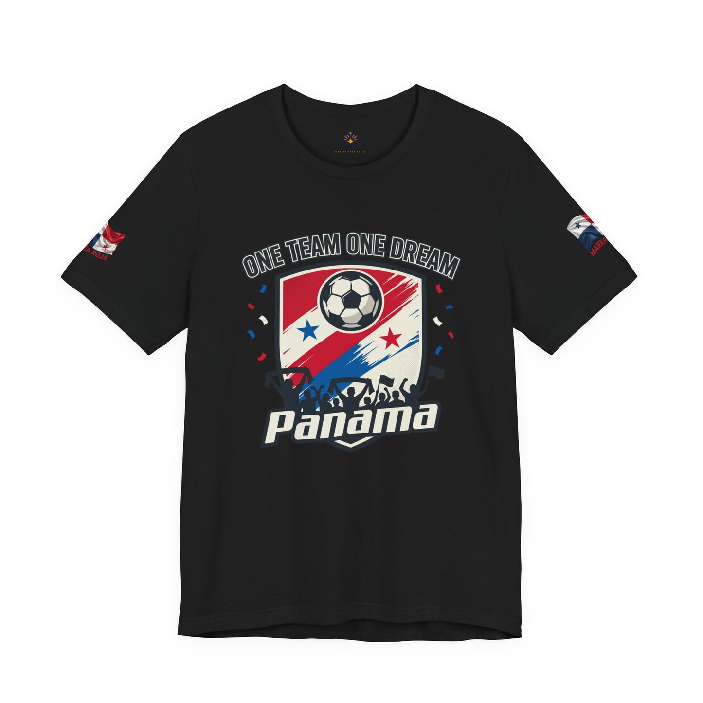 Panama Retro Soccer Crest Tee | country pride, championship season