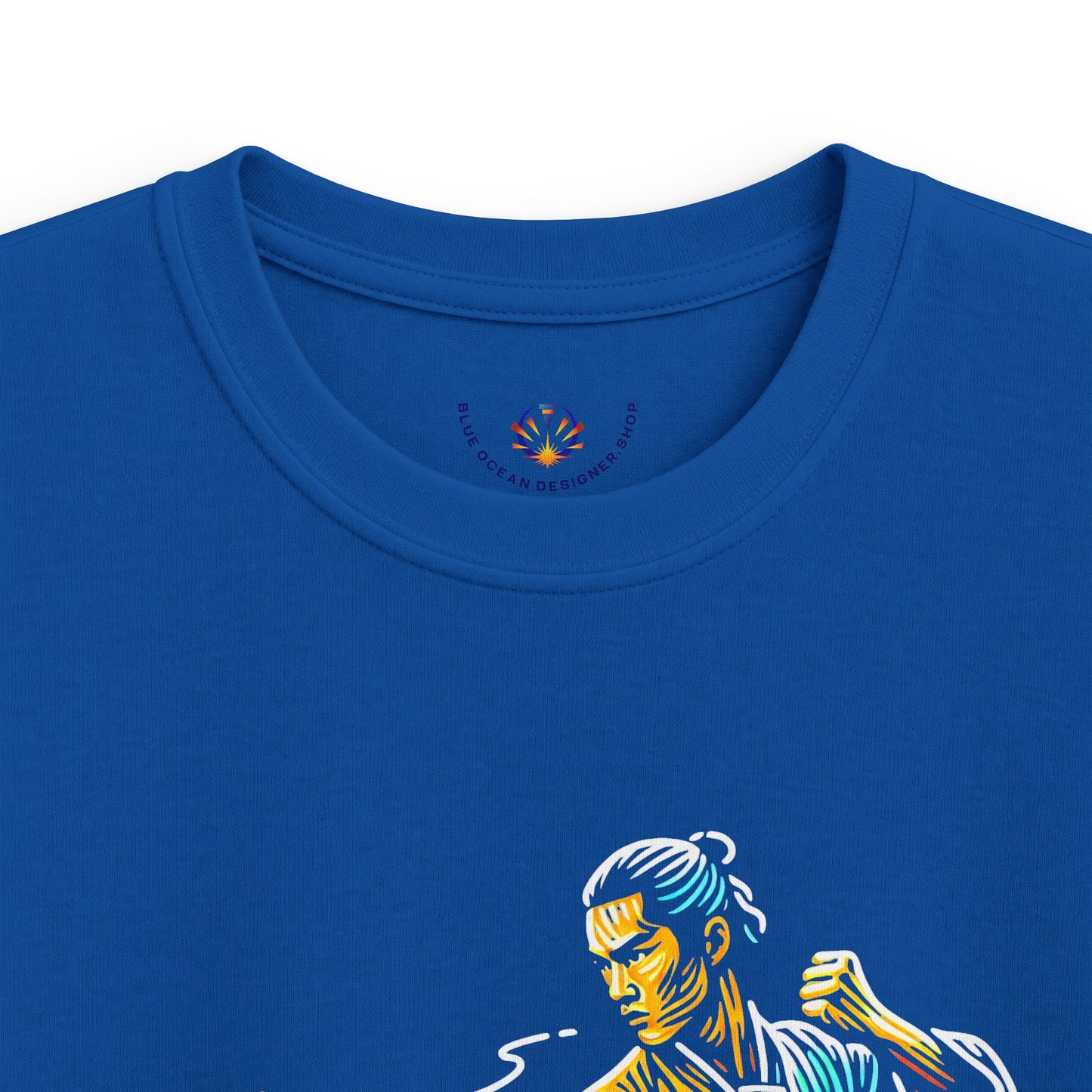 Kids Martial Arts T-Shirt — Colorful Kung Fu Graphic Tee for Boys & Girls