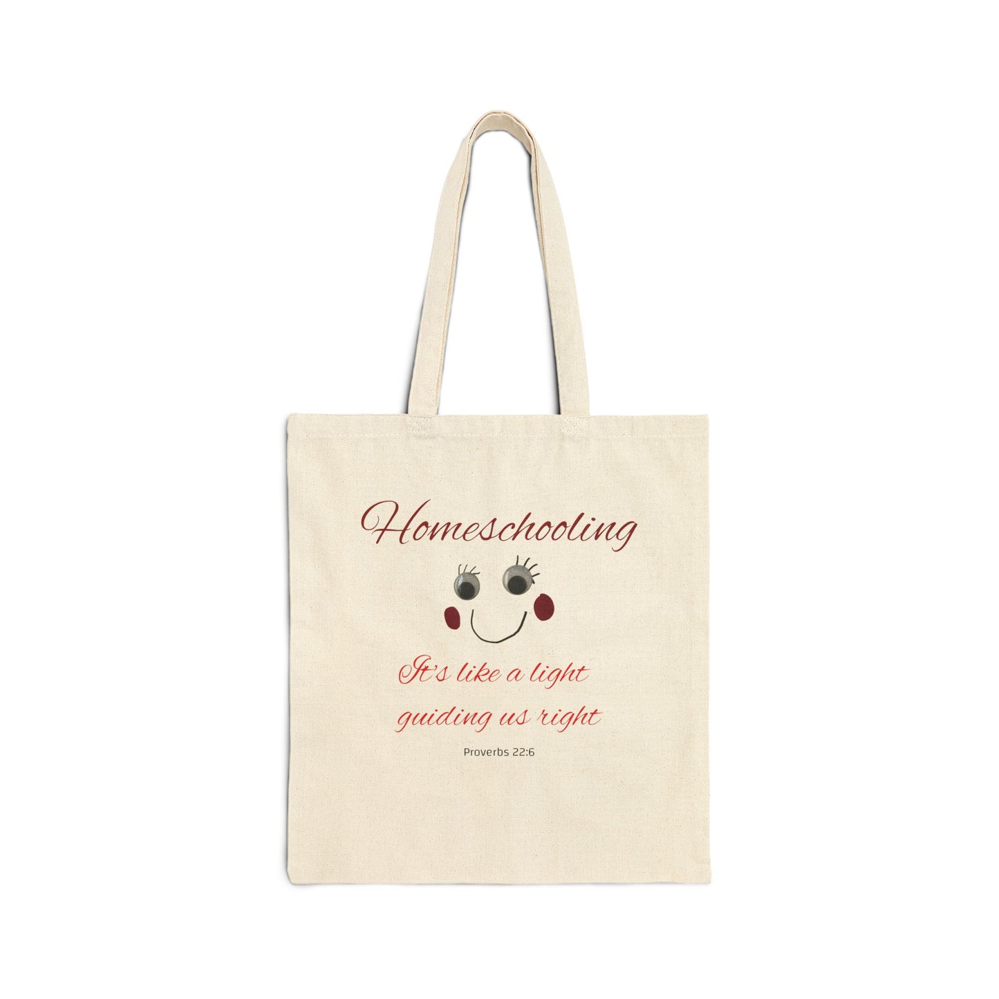 Homeschooling Cotton Tote Bag