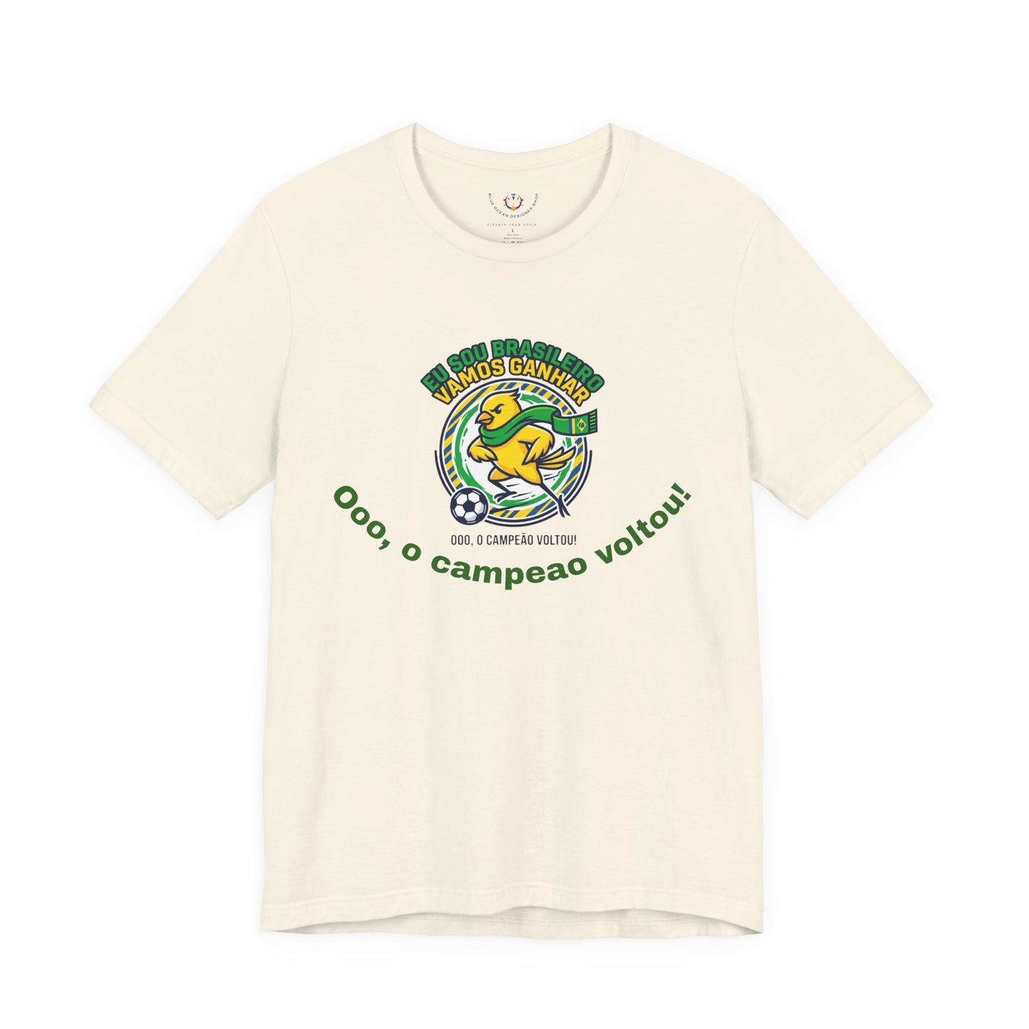 Brazil Soccer Tee | Country Pride, Retro Championship