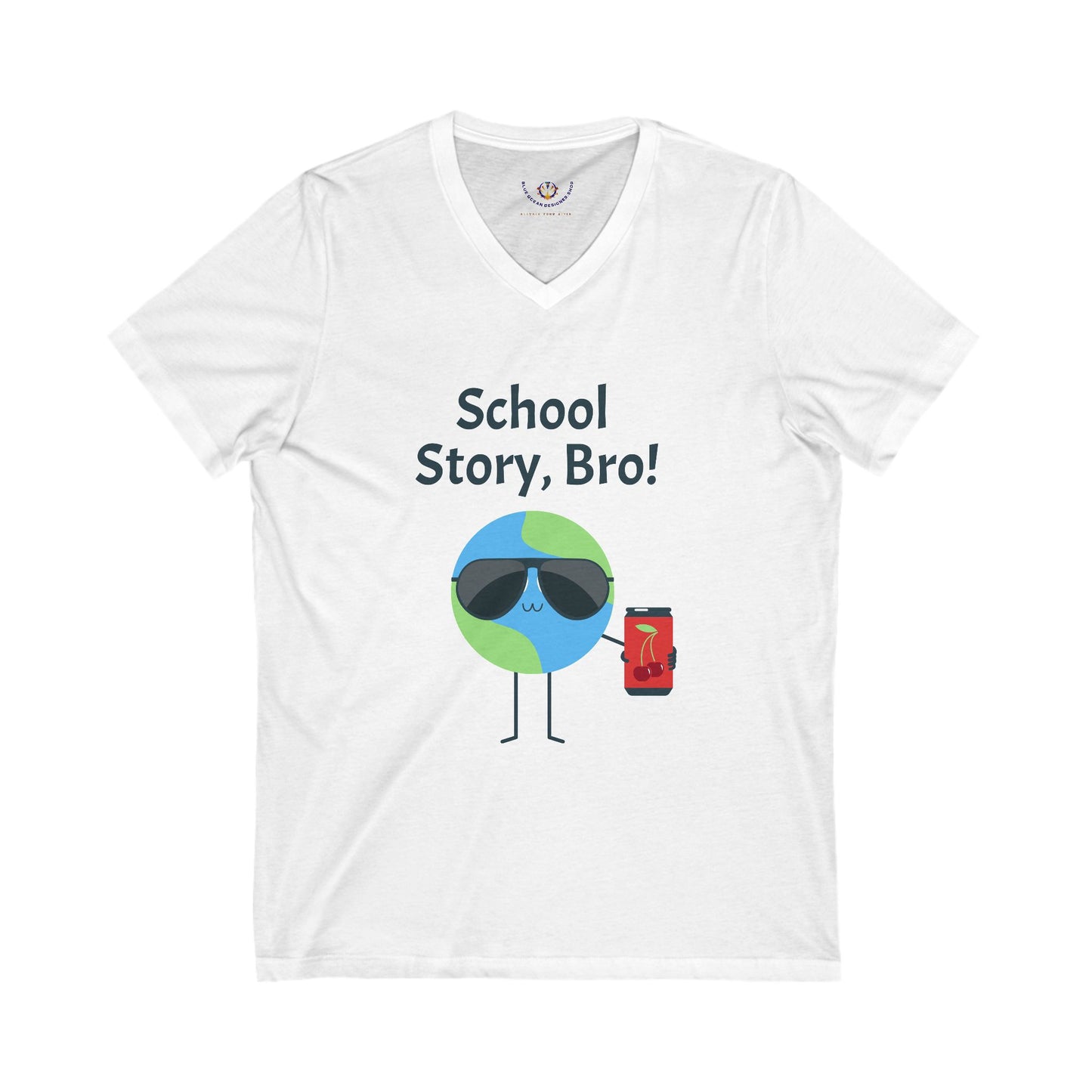 Back to School V-Neck Tee