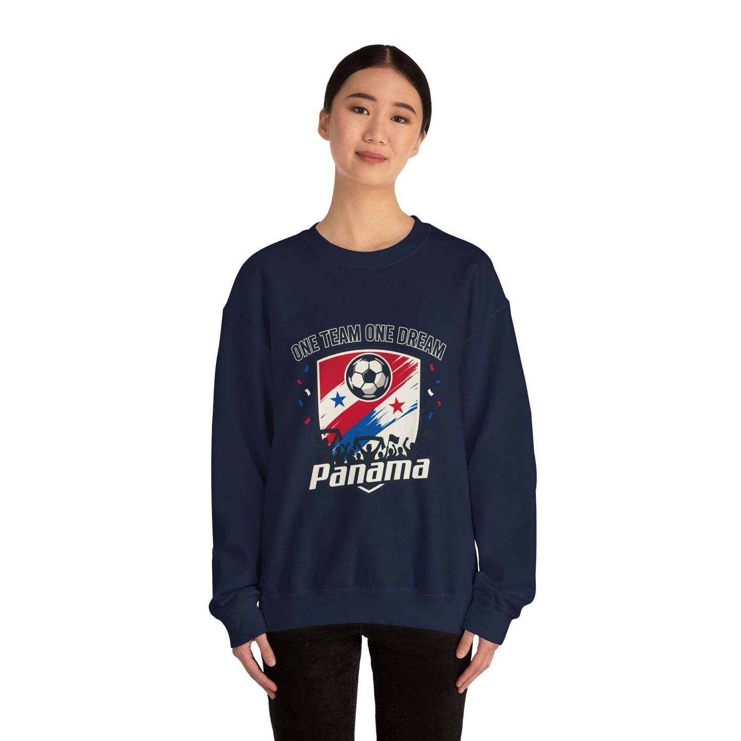 Panama Retro Soccer Crest Crewneck Sweatshirt | Country Pride, Championship Season