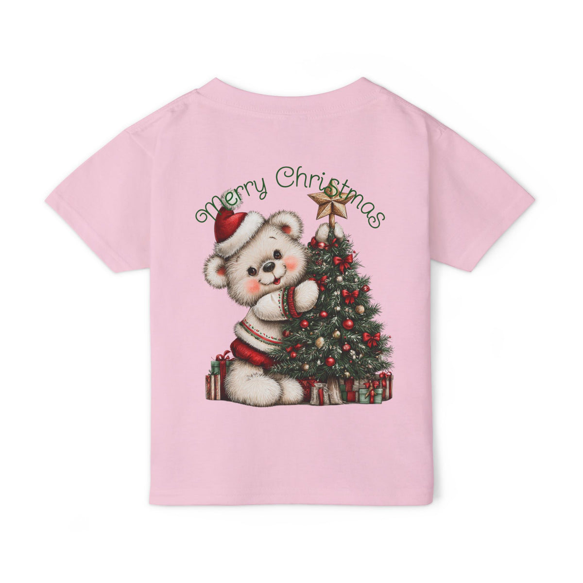 Merry Christmas Bear Toddler T-Shirt