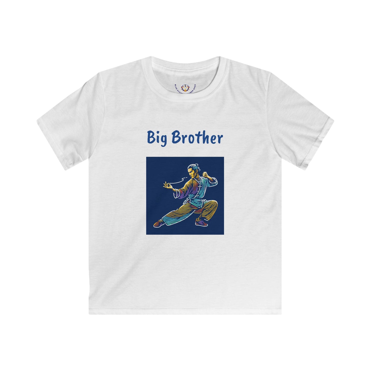 Big Brother Kids Tee - Fun Gift for Siblings, Birthday, Family Celebrations, Everyday Wear, Playful Design